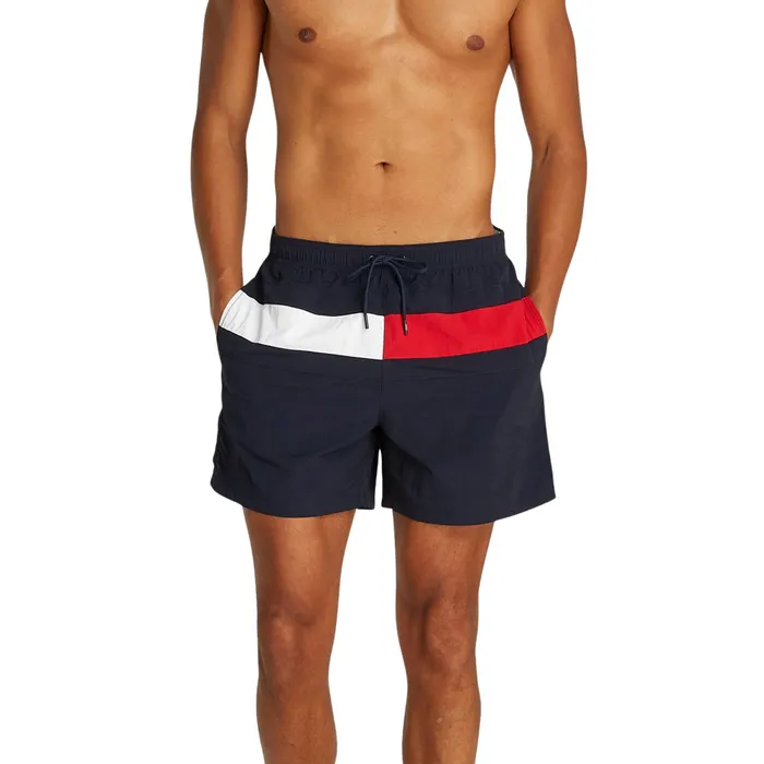 Tommy Hilfiger Flag Medium Drawstring Zwemshort Heren