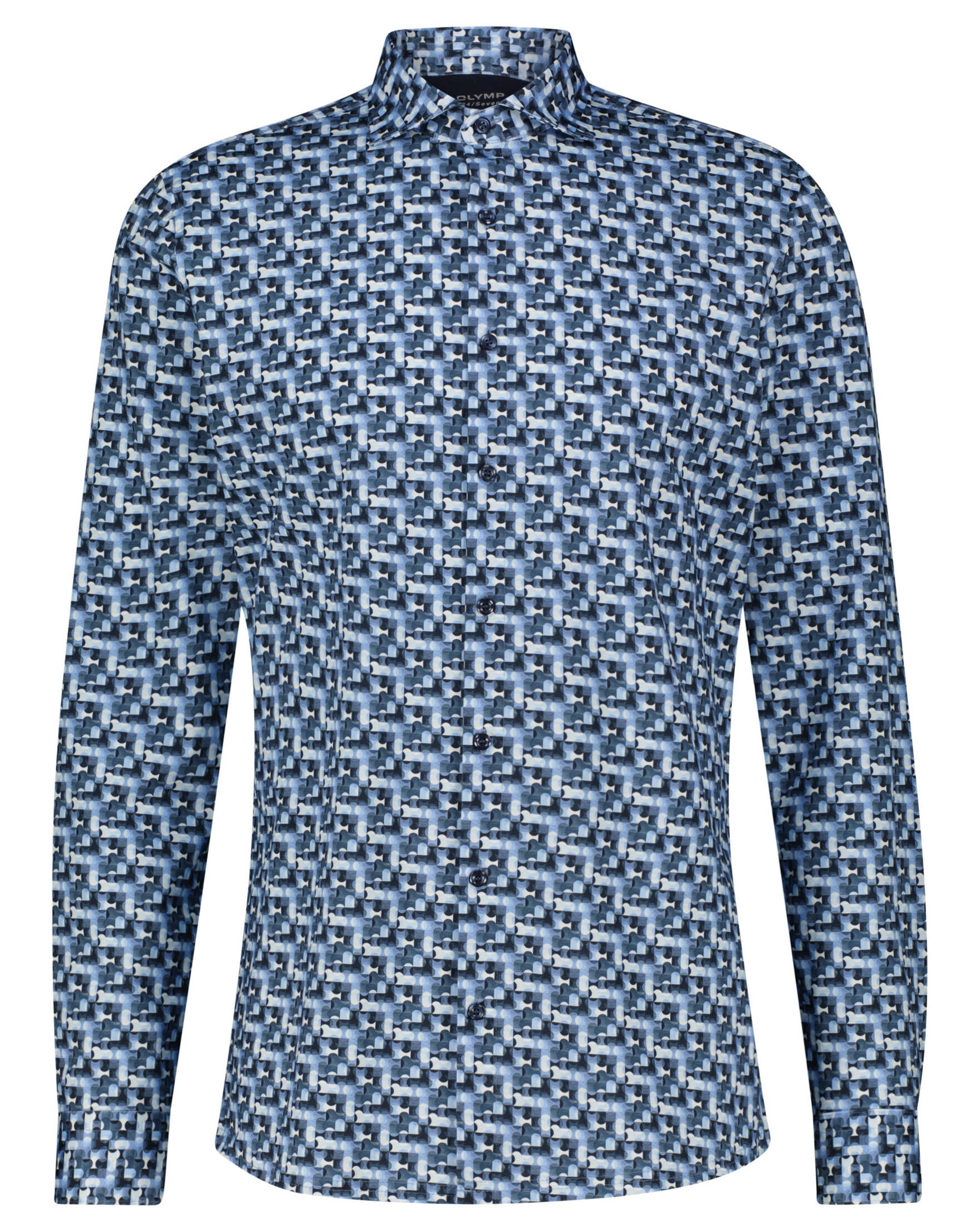 OLYMP No. Six| Herren Hemd Super Slim Langarm