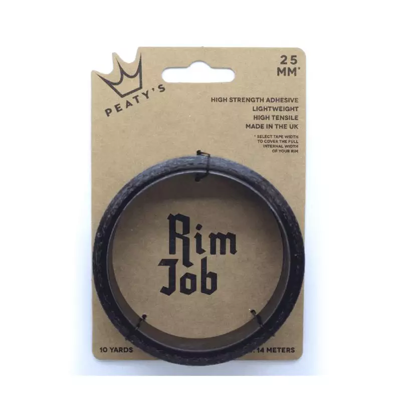 PEATY Fond de jante tubeless Peatys RIM JOB 21mm x 9 mètres