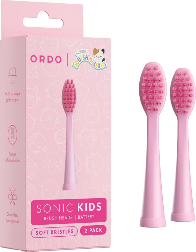 Ordo Sonic Kids Squishmallows Auggie tandbørstehoved 44918 (pink)
