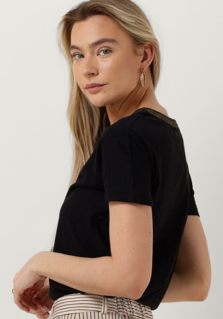 NUKUS zwarte nukus t-shirt secchia top