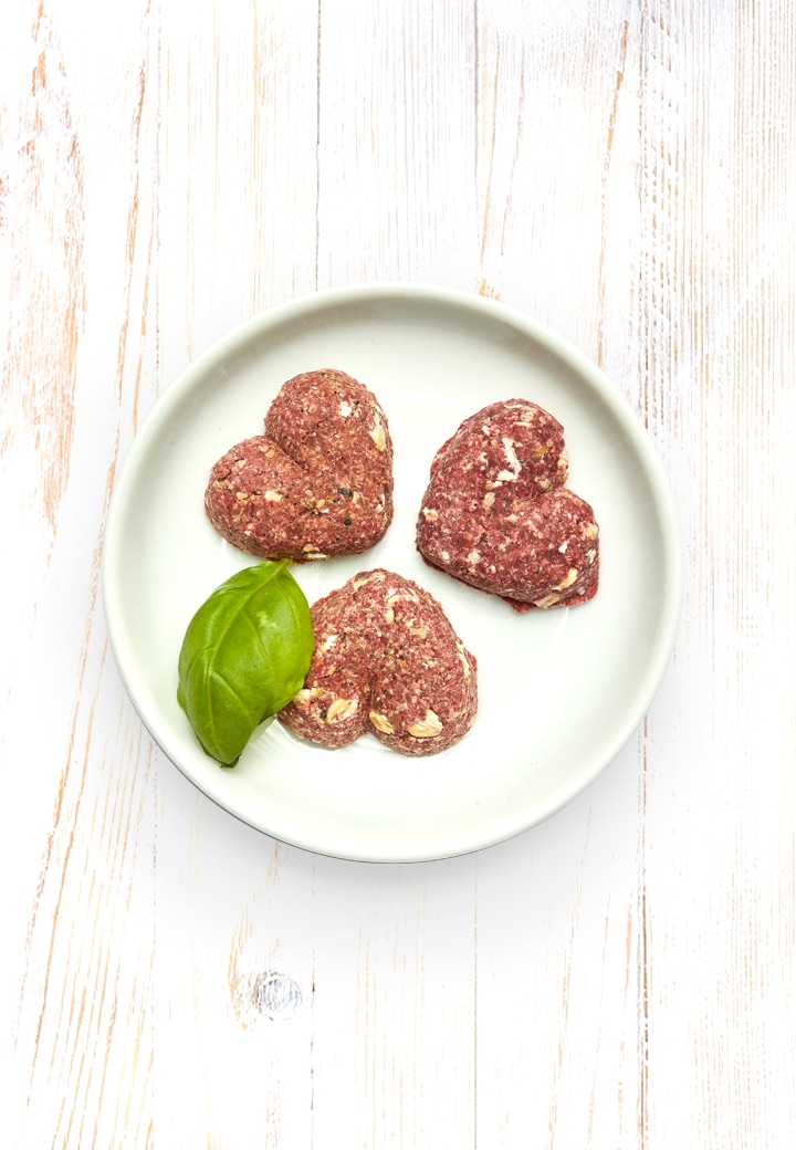Knusper-Herzen - Lamm & rote Bete, 250g