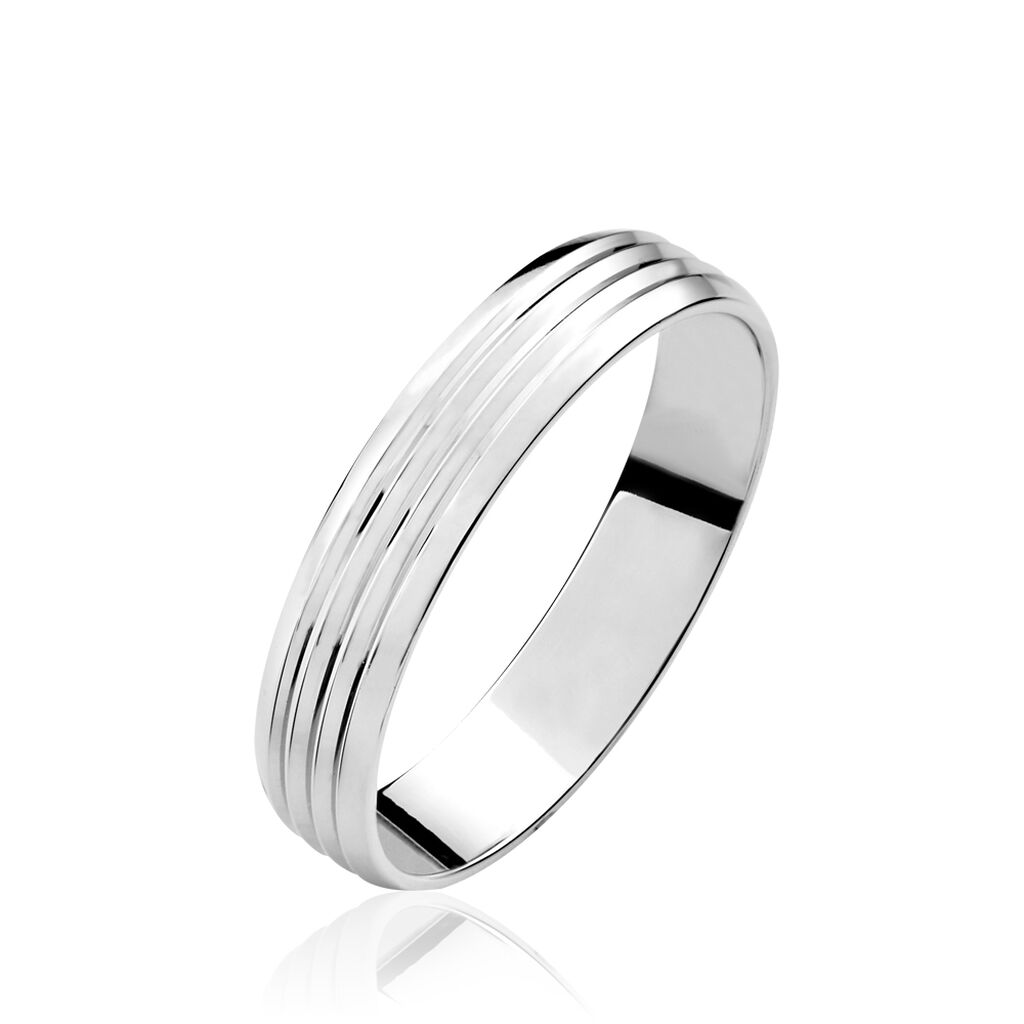 Alliance Astreos Ruban Plat Or Blanc