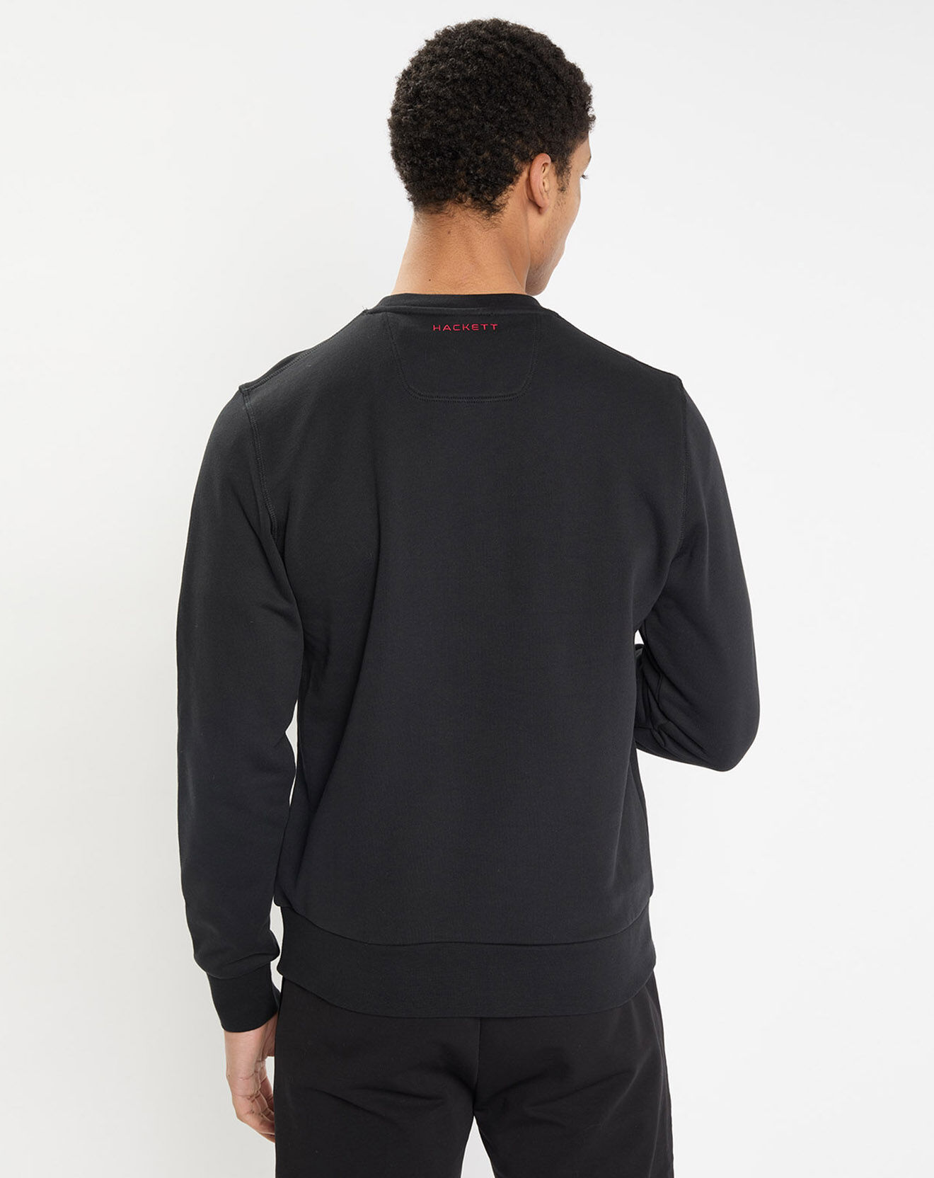 Hackett London Sweat col rond Aston Martin Racing noir