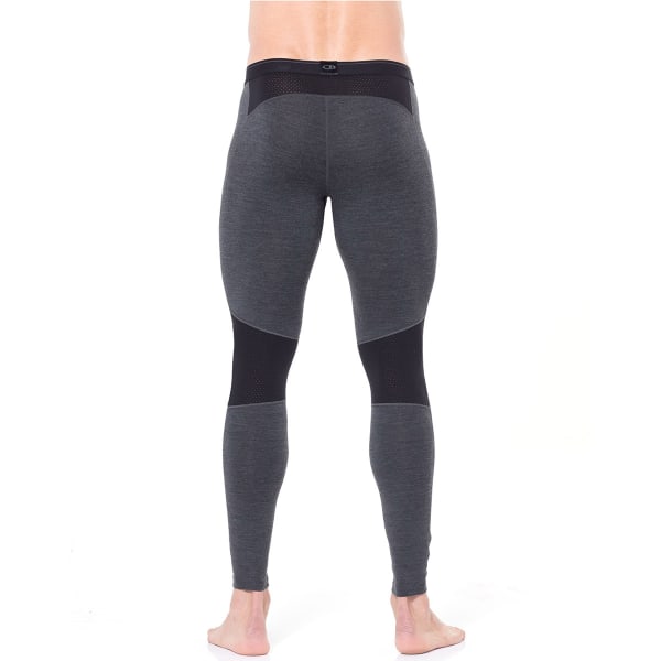 Collant thermique ICEBREAKER MENS 260 ZONE LEGGINGS JET HEATHER/BLACK
