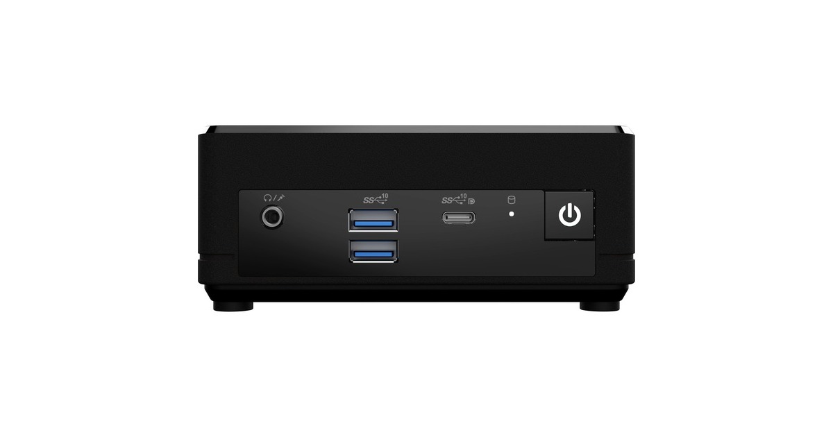 MSICubi N ADL S-078EU pc-systeem  (Zwart | N100 | UHD Graphics | 4 GB | 128 GB SSD)