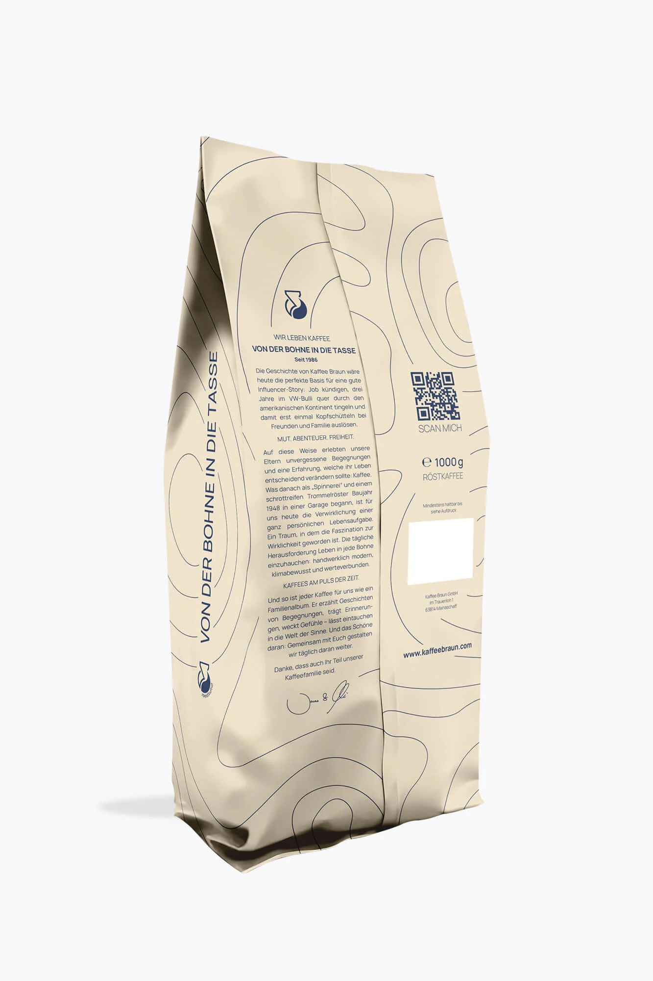 Kaffee Braun Kolbenkaffee 1kg
