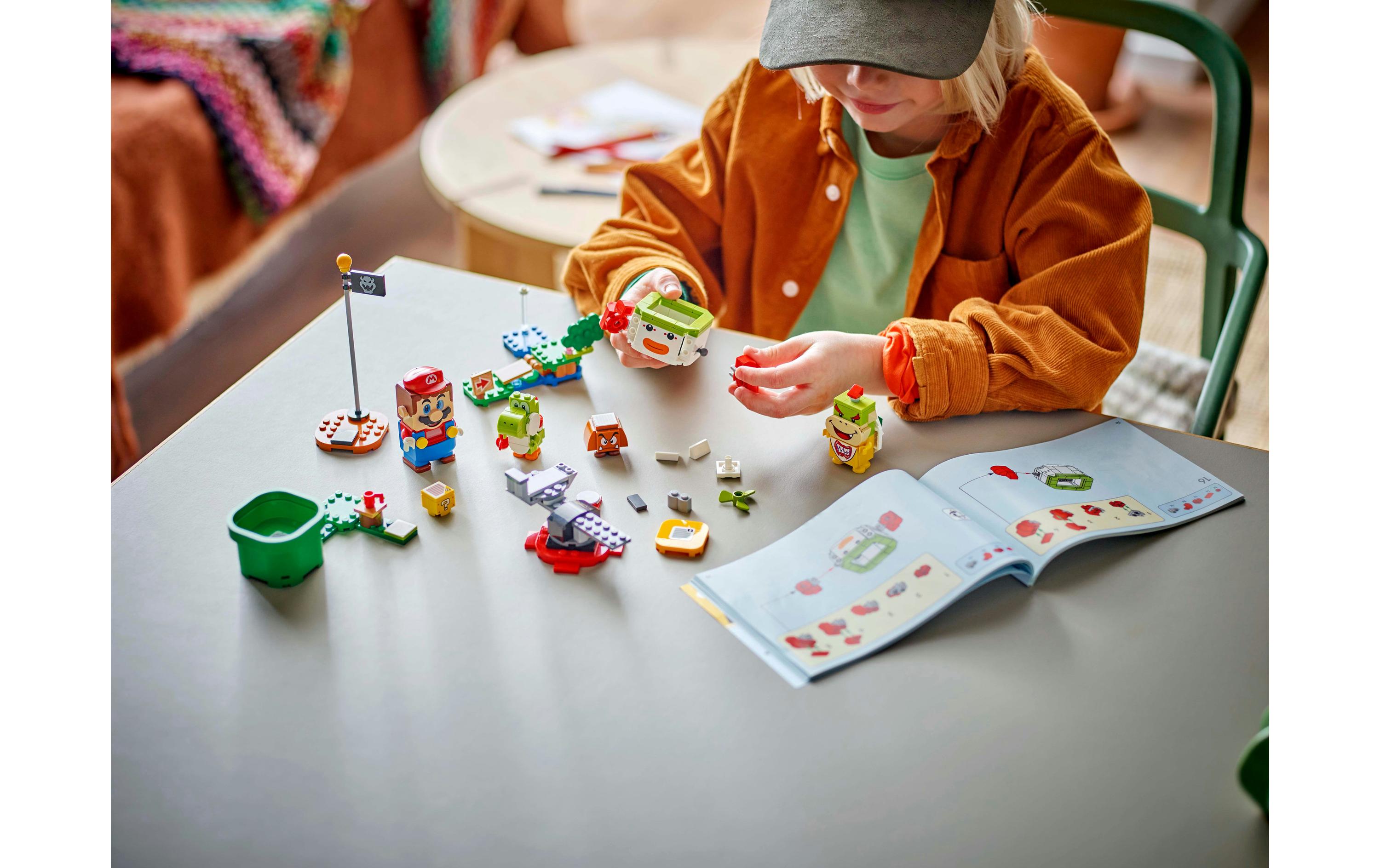 Super Mario Abenteuer mit dem interaktiven Mario 71439Interaktives Abenteuer-Spielset für Kinder
