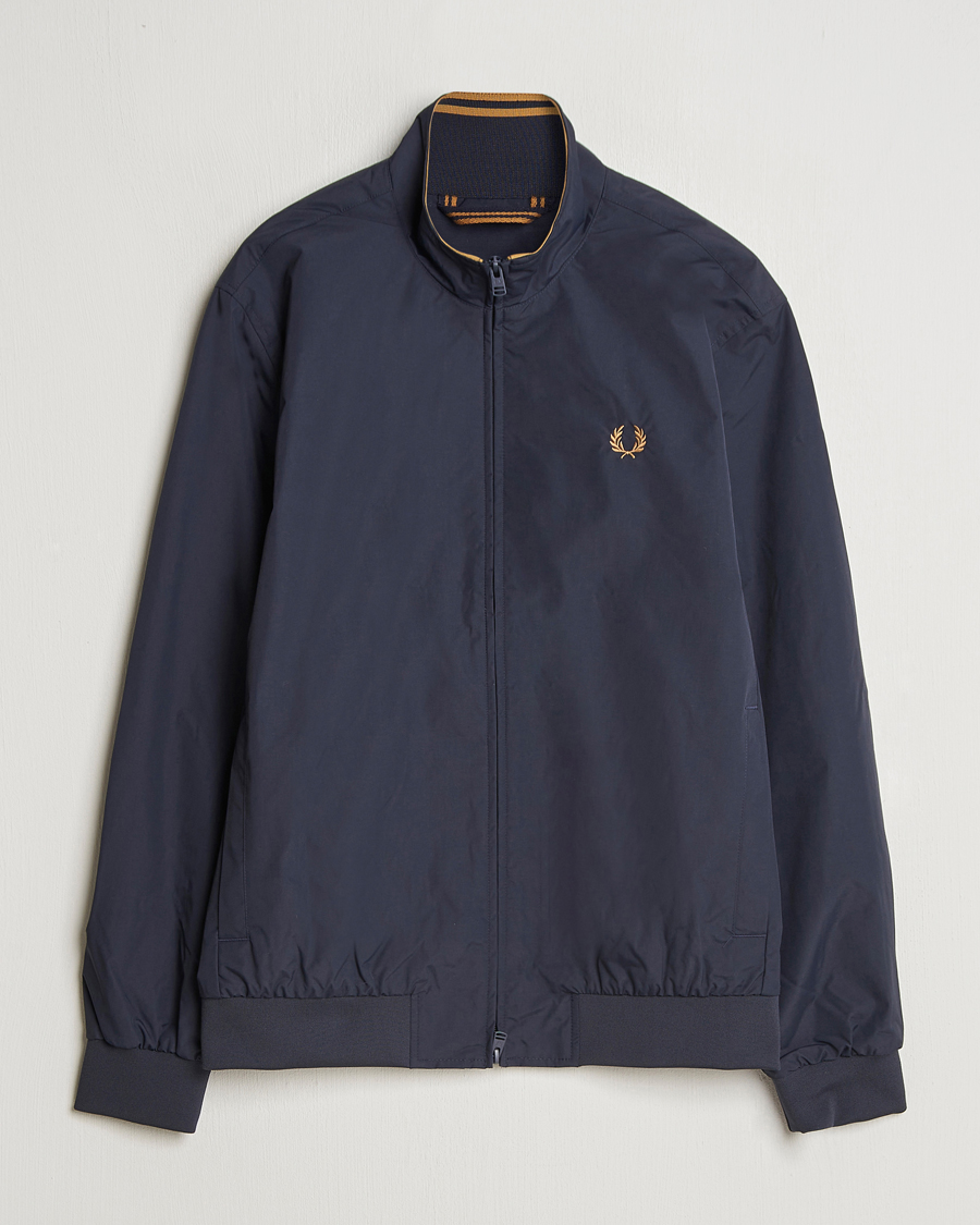 Fred Perry Brentham Jacket Navy