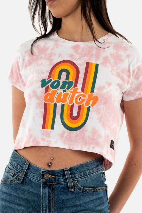 tee shirt von dutch bow pink