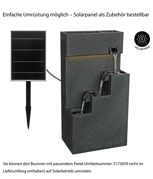 Dehner Polyethylen-Gartenbrunnen Gradino,