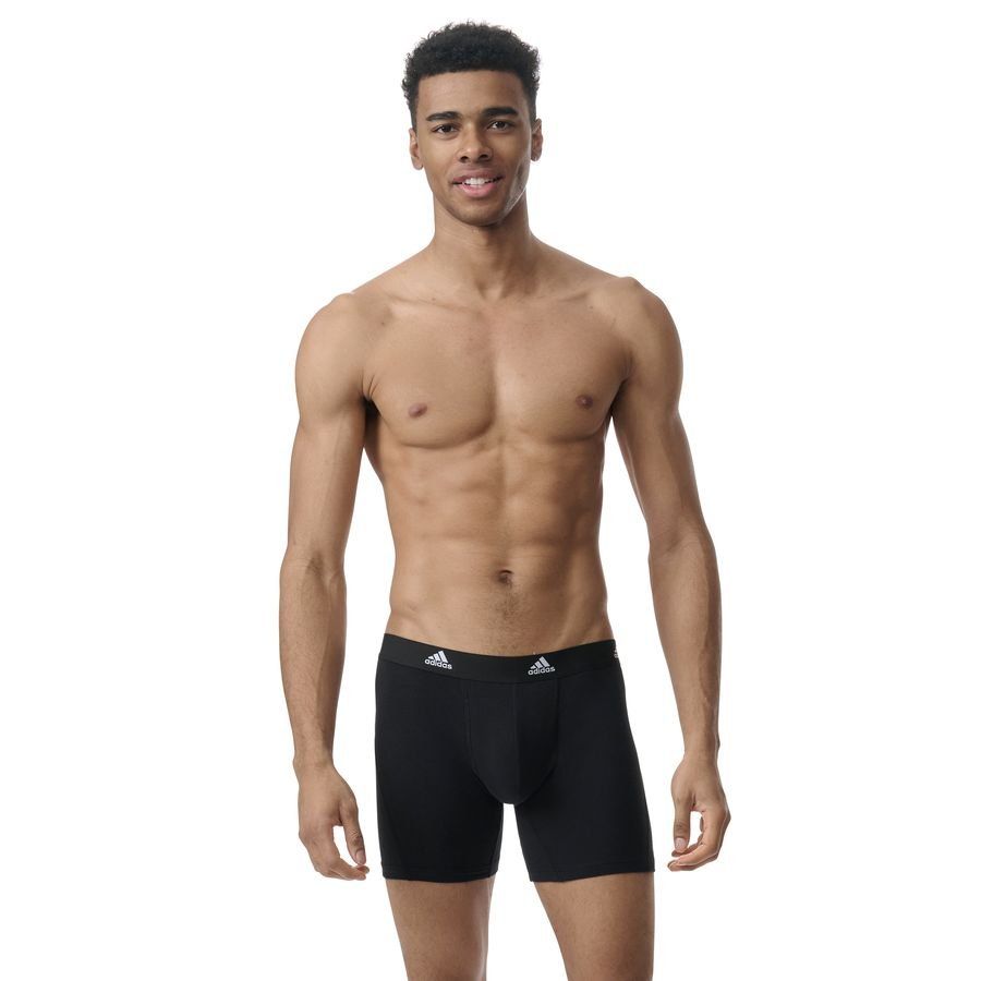 adidas Shorts Boxer Brief Pack de 3 - Noir