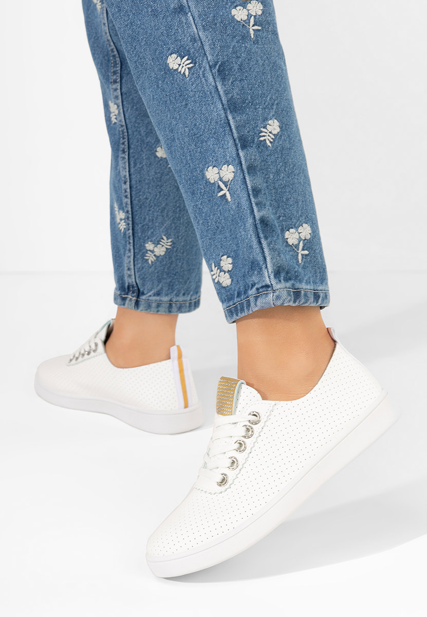 Chaussures casual femme blancs Capricia V8