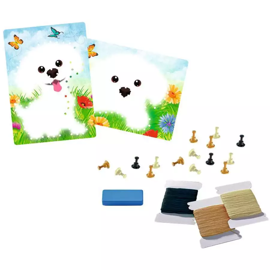 Ravensburger BeCreative String Art Dogs bunt