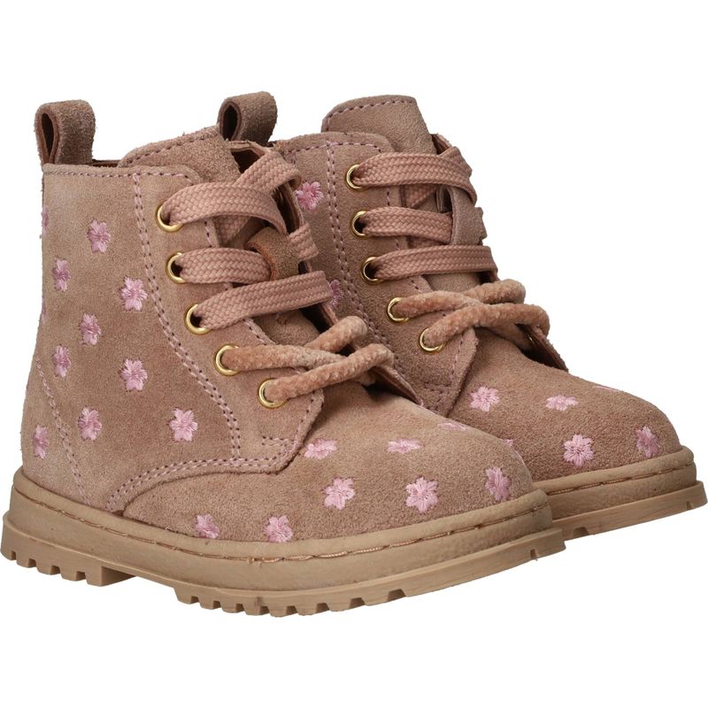 IK-KE Veterboots Beige Meisjes