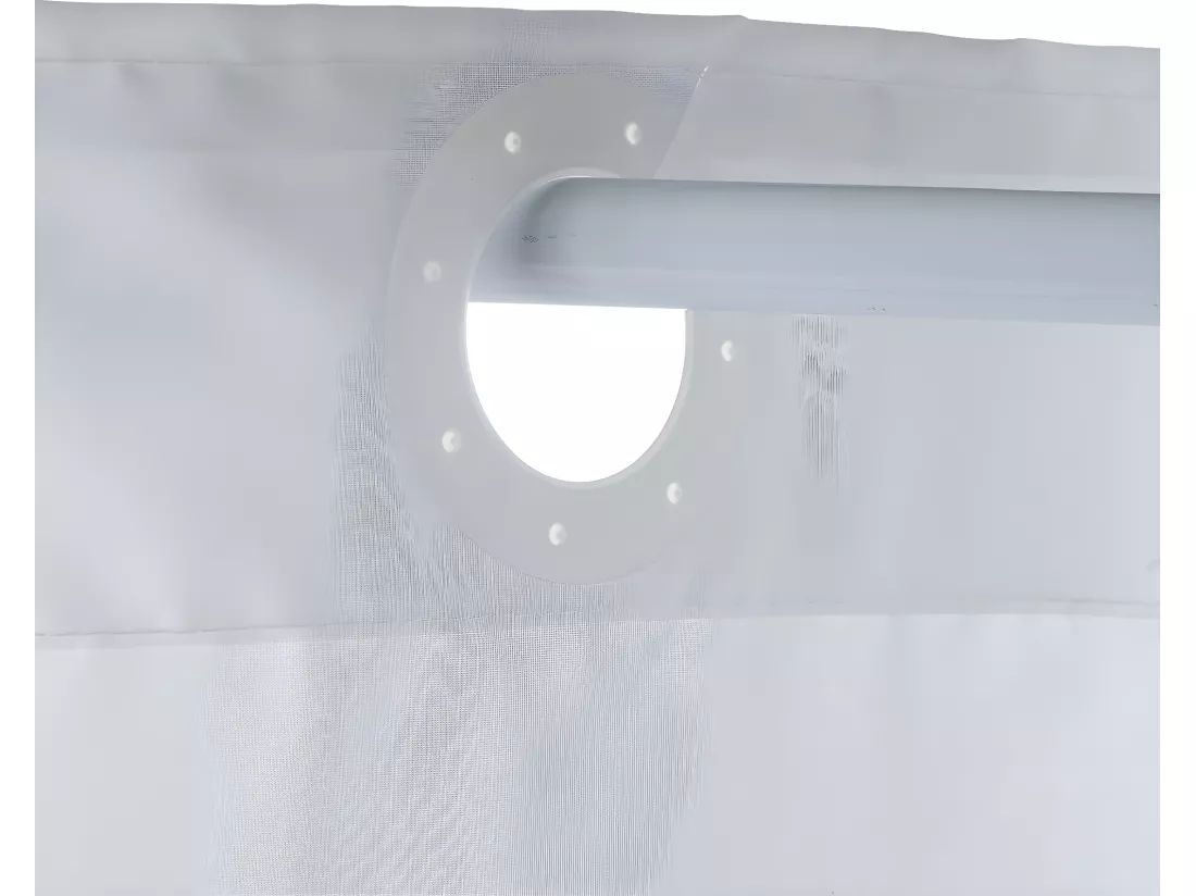 Rideau de douche imprimé floral MANAAUS