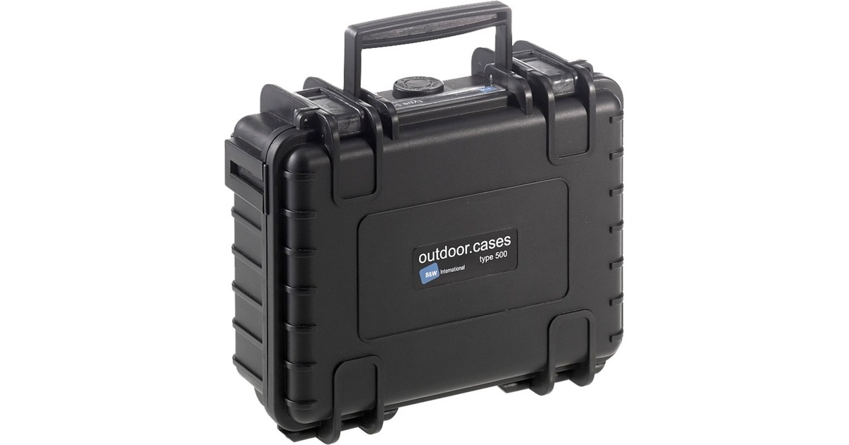 B&Woutdoor.case type 500 DJI Pocket 2 koffer  (Zwart)