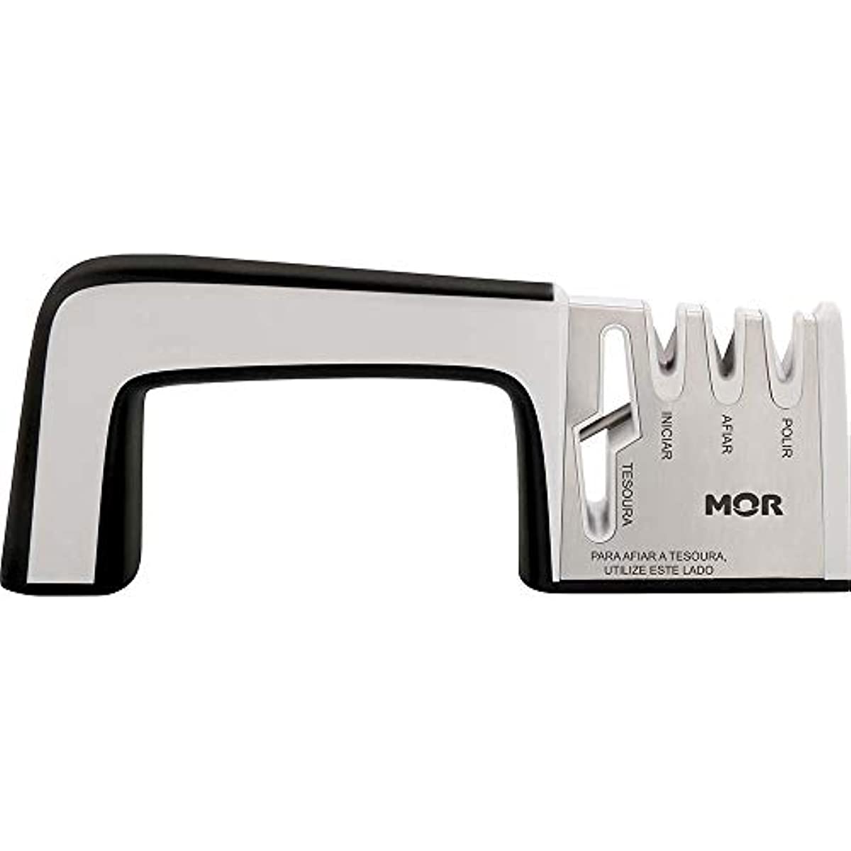 Afiador De Facas E Tesouras 23cm X 8,5cm Linha Do Assador Mor