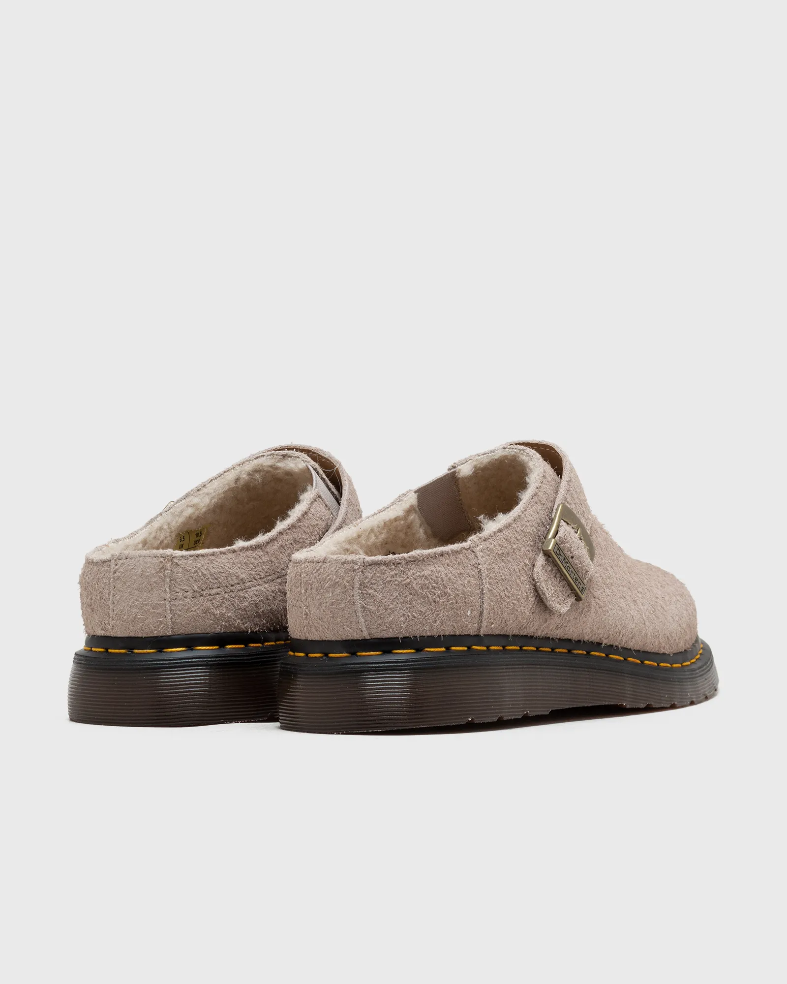 Dr.Martens Isham Vintage Taupe Long Napped Suede