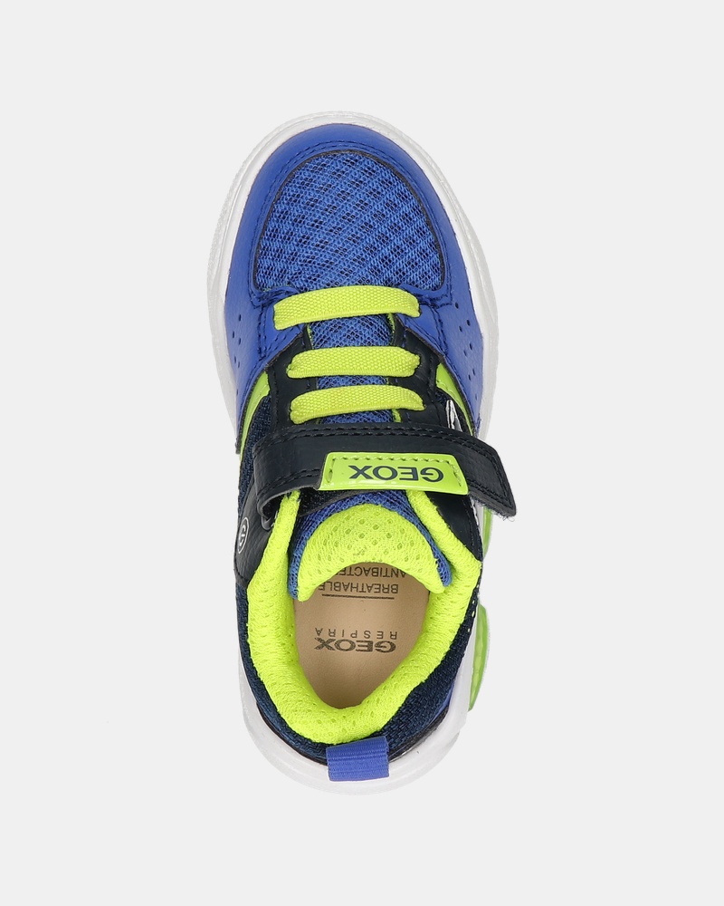 Geox Illuminus Klittenbandschoenen  - blauw