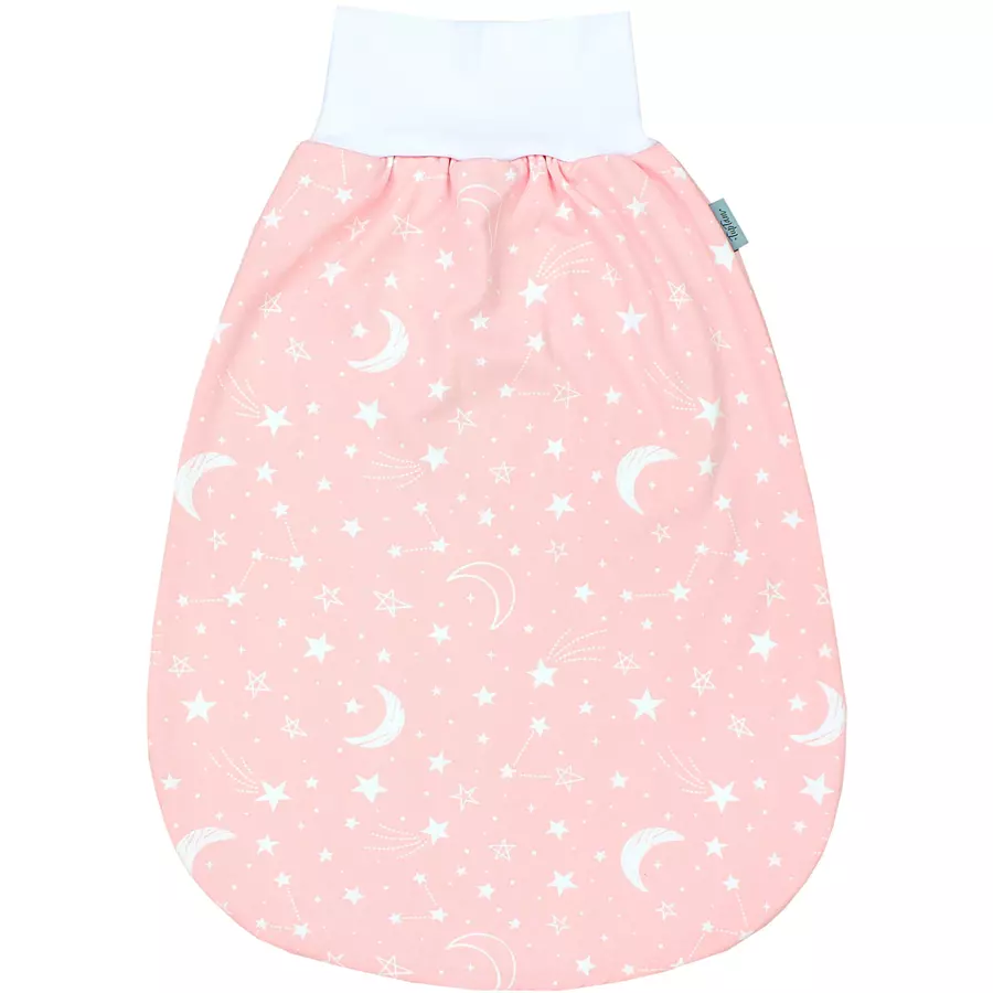 TupTam Baby Strampelsack mit breitem Bund Unwattiert rosa Modell 2