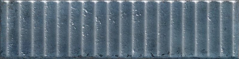 Tegelsample: Jabo Mussa Way wandtegel blauw glans 7.5x30cm