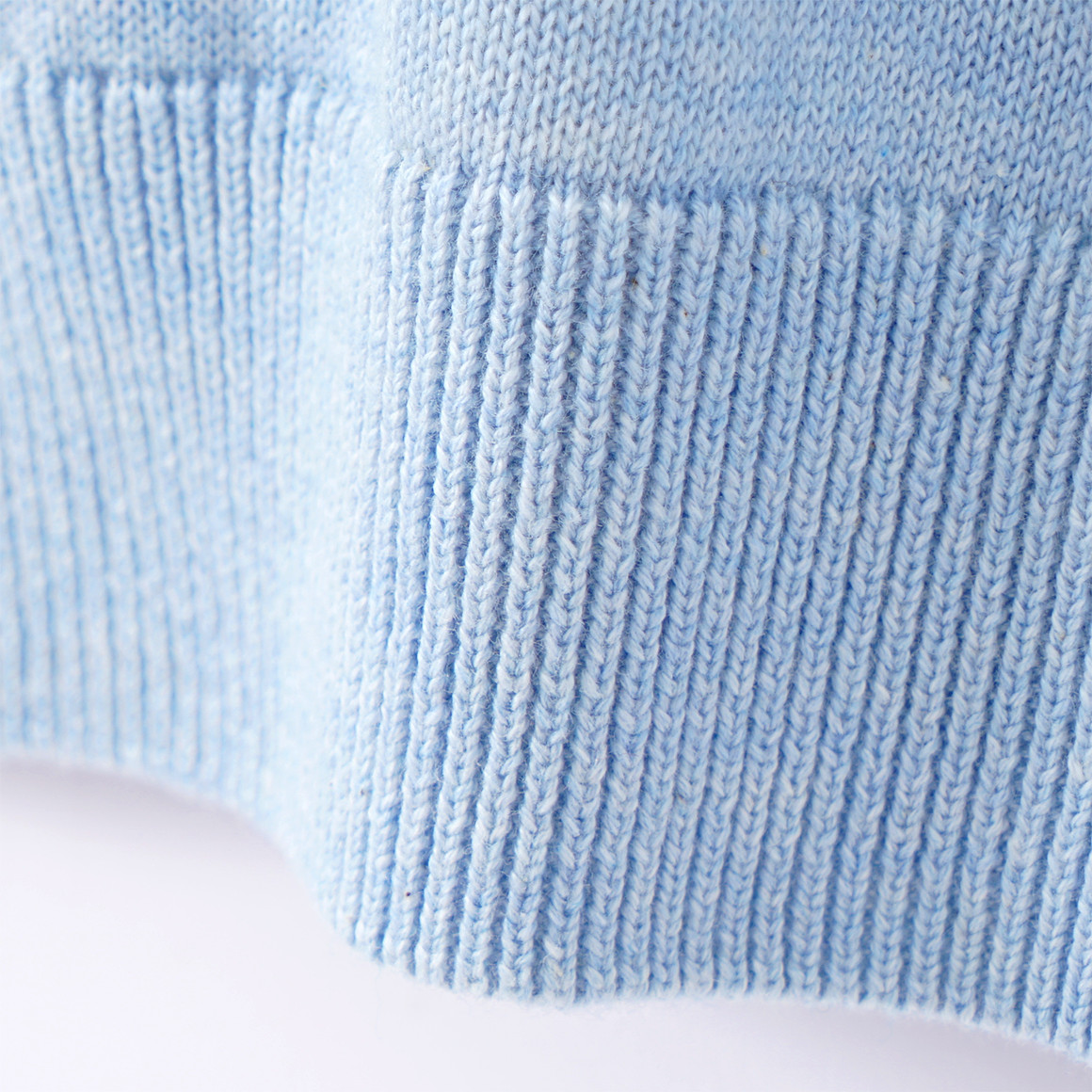 Yigga Jungen Pullover aus Feinstrick hellblau