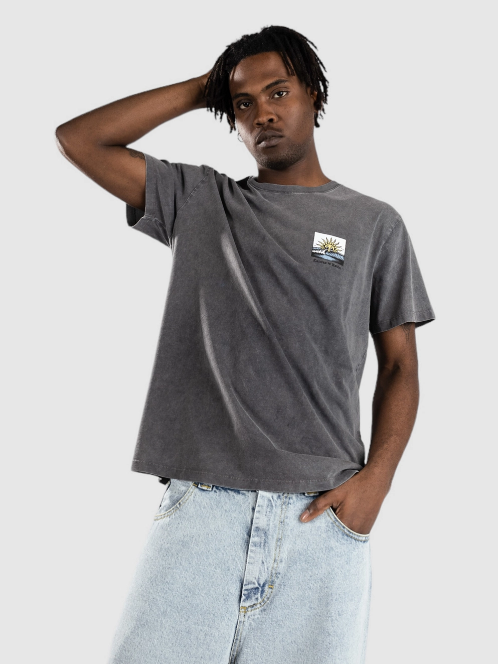 Katin USA Glance T-Shirt black sand wash