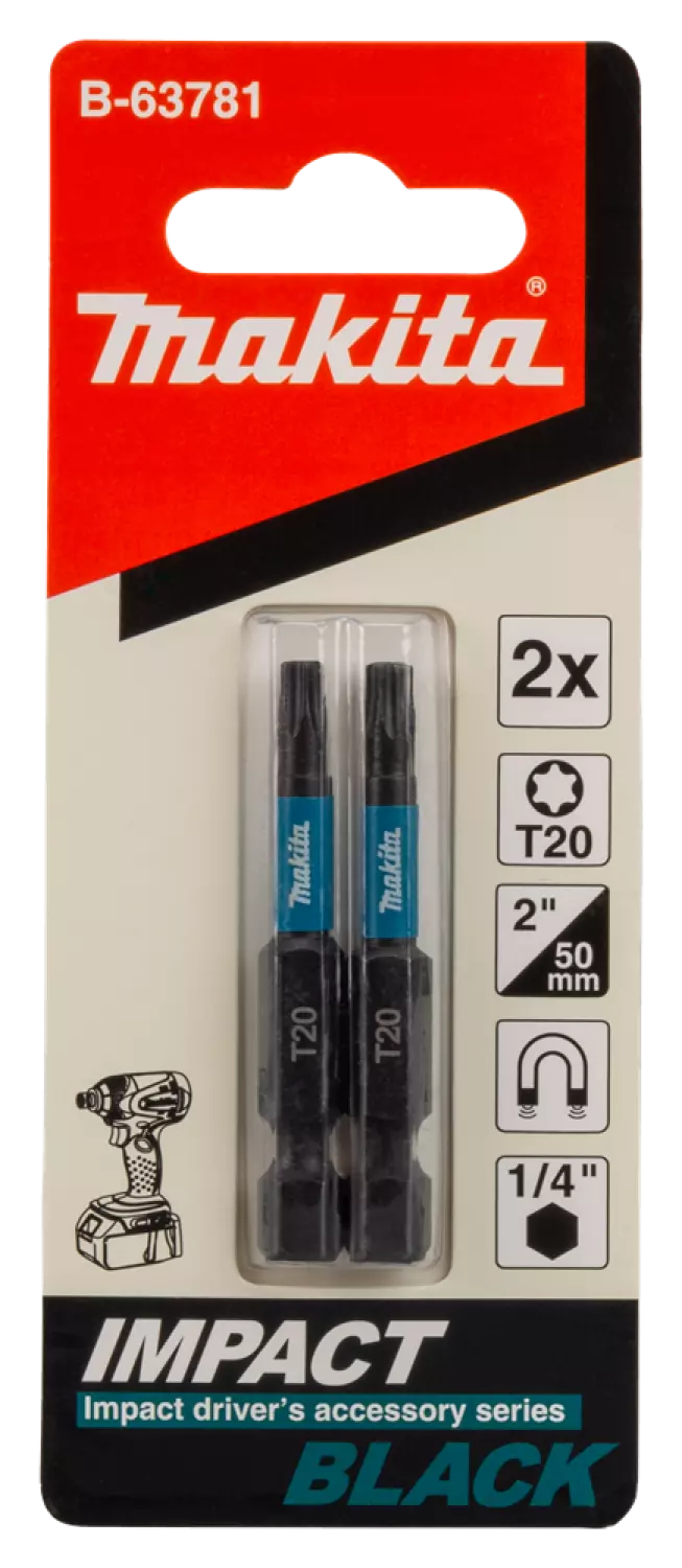Makita B-63781 Slagschroefbit T20x50mm