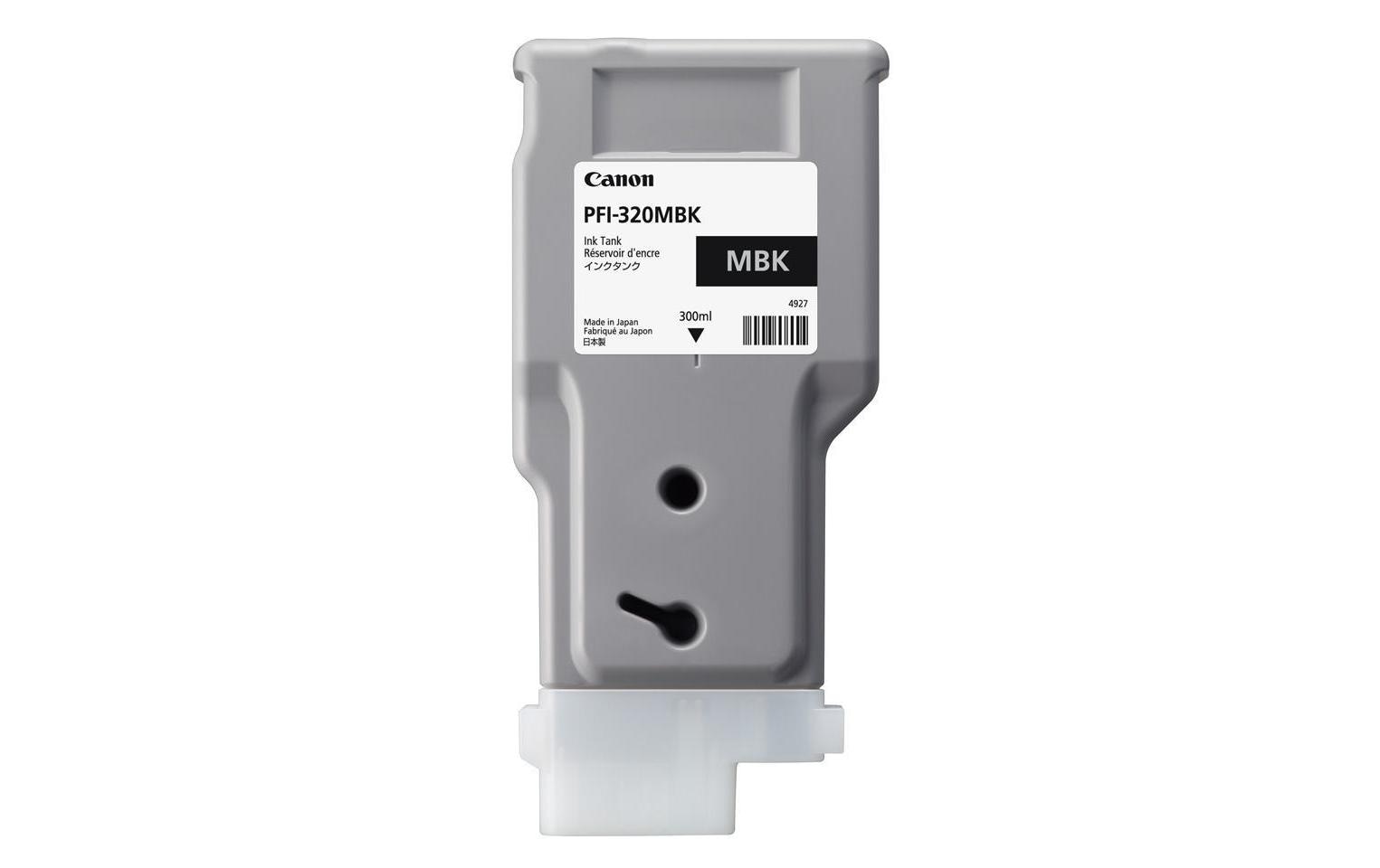 Tinte PFI-320MBK Matte Black<br>Tinte, Matte Black