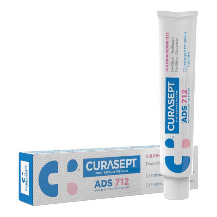 Curasept Zahnpasta 0,12% CHX Ads 712, 75 ml