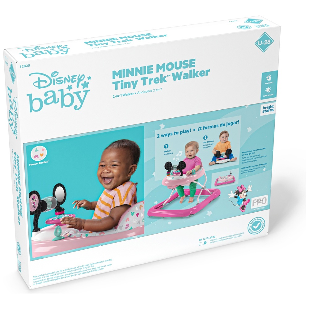 Bright Starts Baby Minnie Mouse Baby Walker