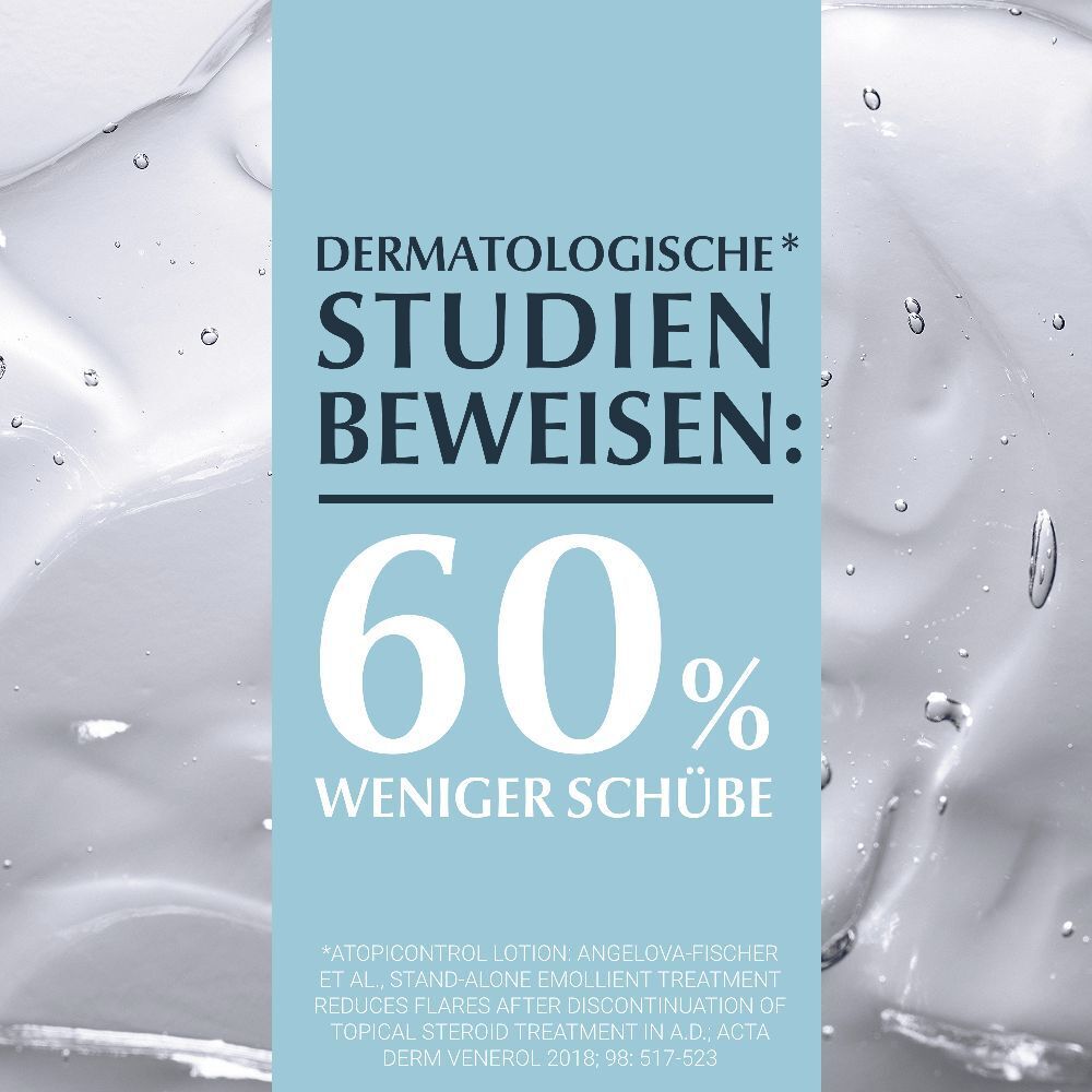 Eucerin® AtopiControl Lotion – Reichhaltige und hautberuhigdende Pflege bei Neurodermitis  – schnelle Hilfe bei Spannung und Juckreiz