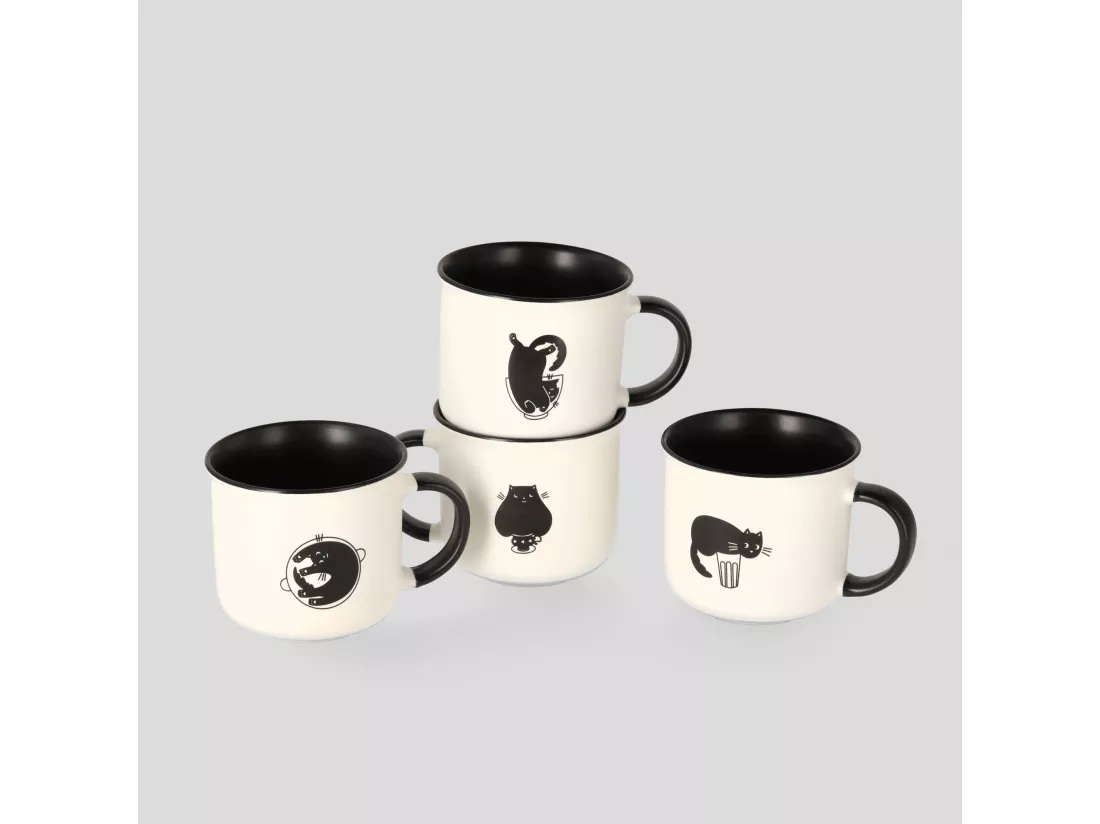Tasse Sirin Blanc Moyen 7.5 x 8.5 x 10.5