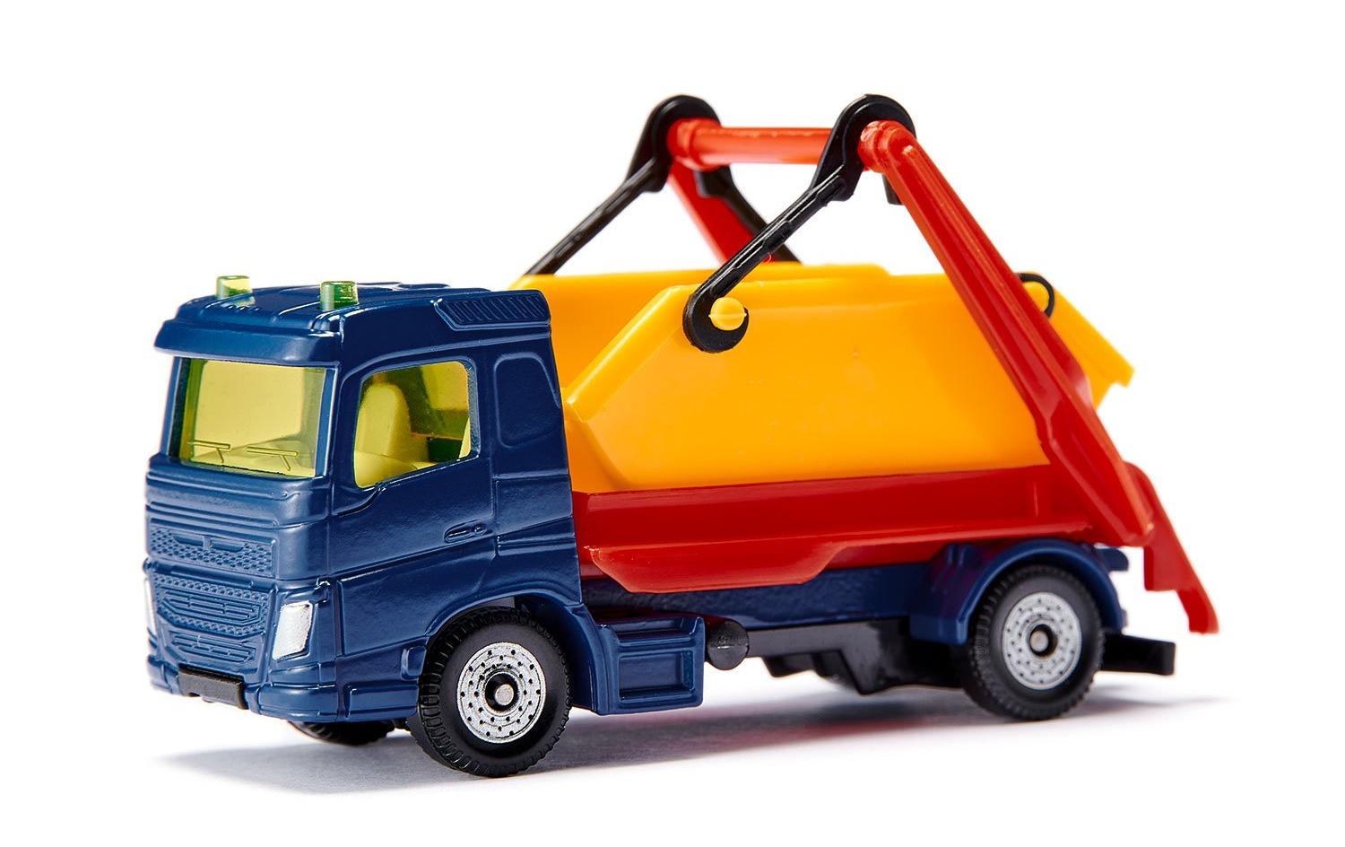 Lastwagen mit AbsetzmuldeLKW Modell mit Mulde