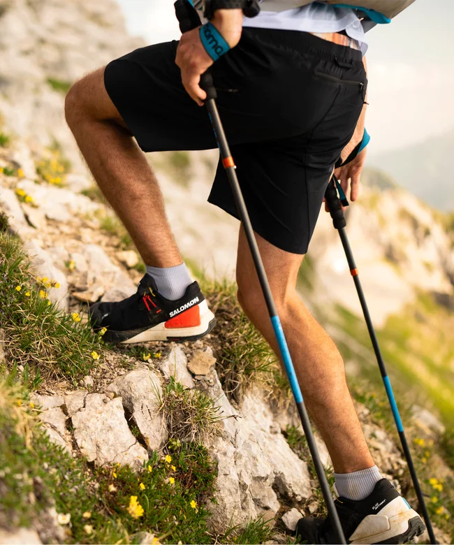 S/LAB SKYWAY  Hikingschuhe Unisex Black/White/BlueDanube