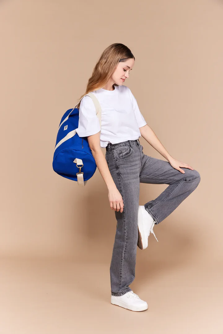 Sac polochon Simon Bleu électrique