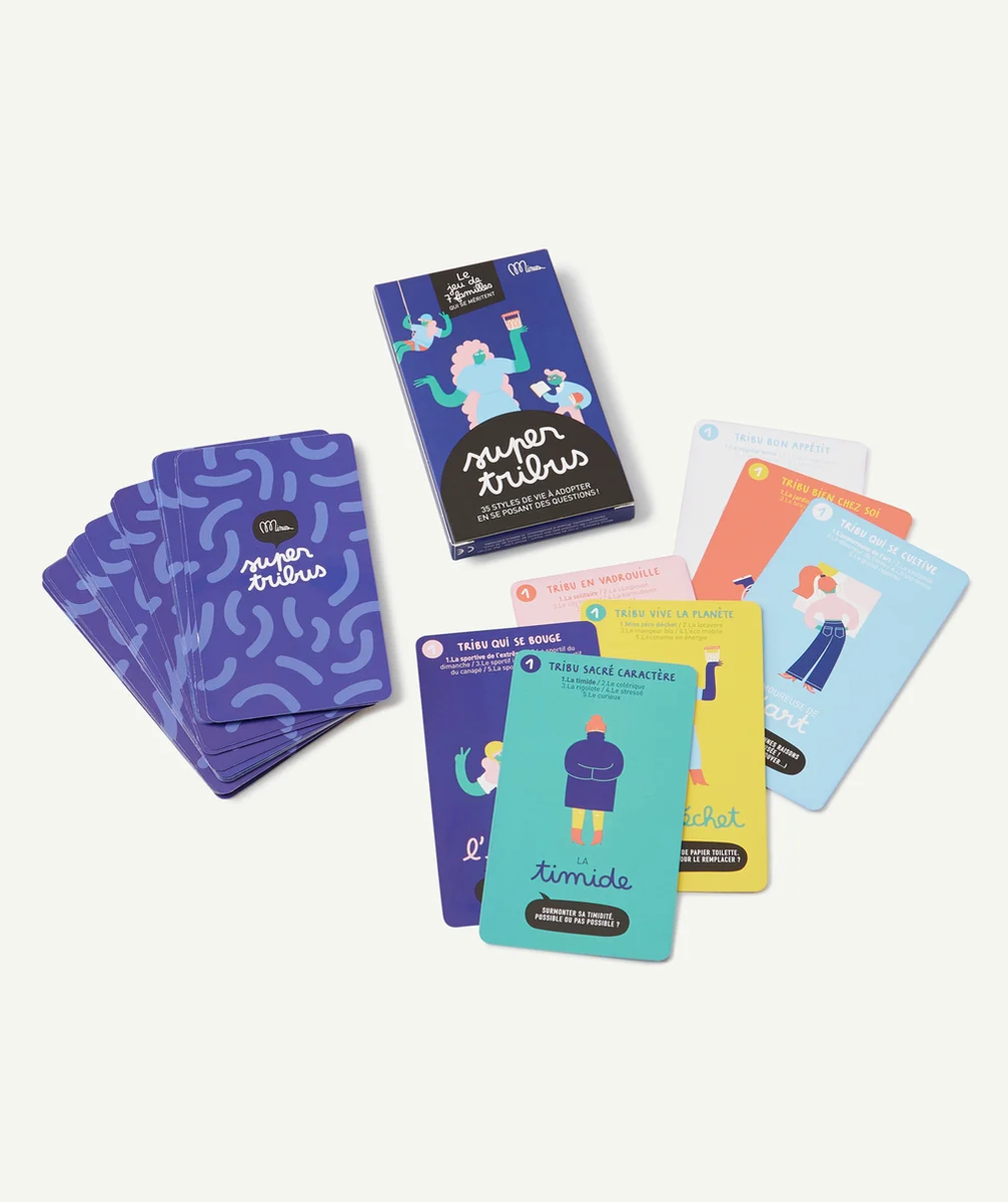 MINUSLE JEU DES 7 FAMILLES SUPER TRIBUS