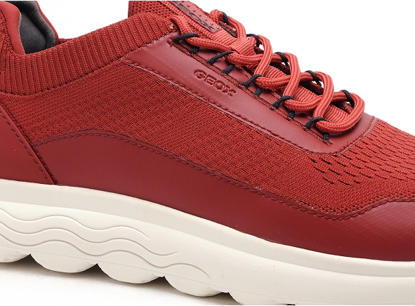 Geox basses homme u16bya u spherica rouge