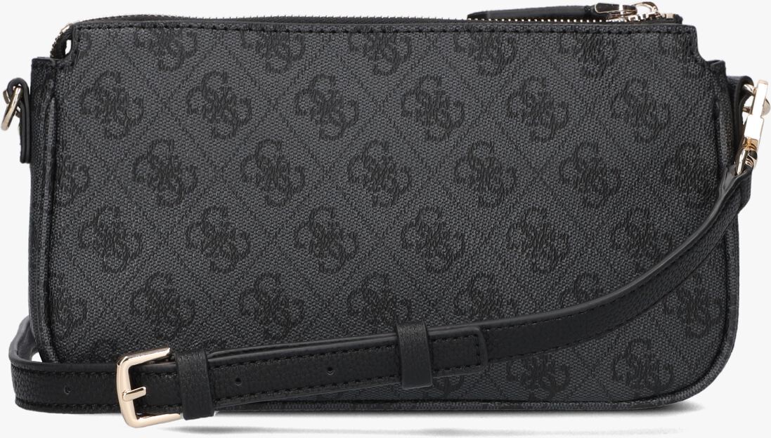 GUESS grijze guess schoudertas noelle dbl pouch