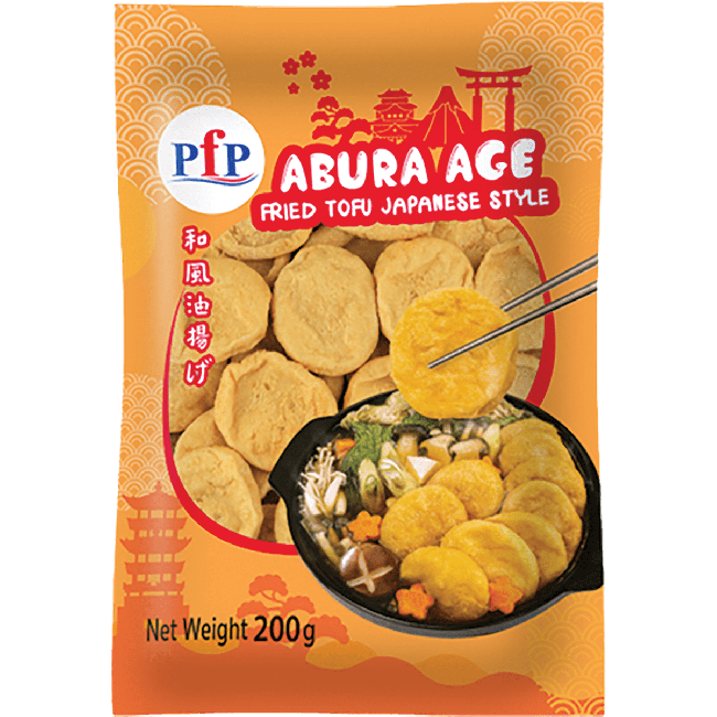 PFP Bevroren Abura Age Gefrituurde Tofu Japanse Stijl 200g