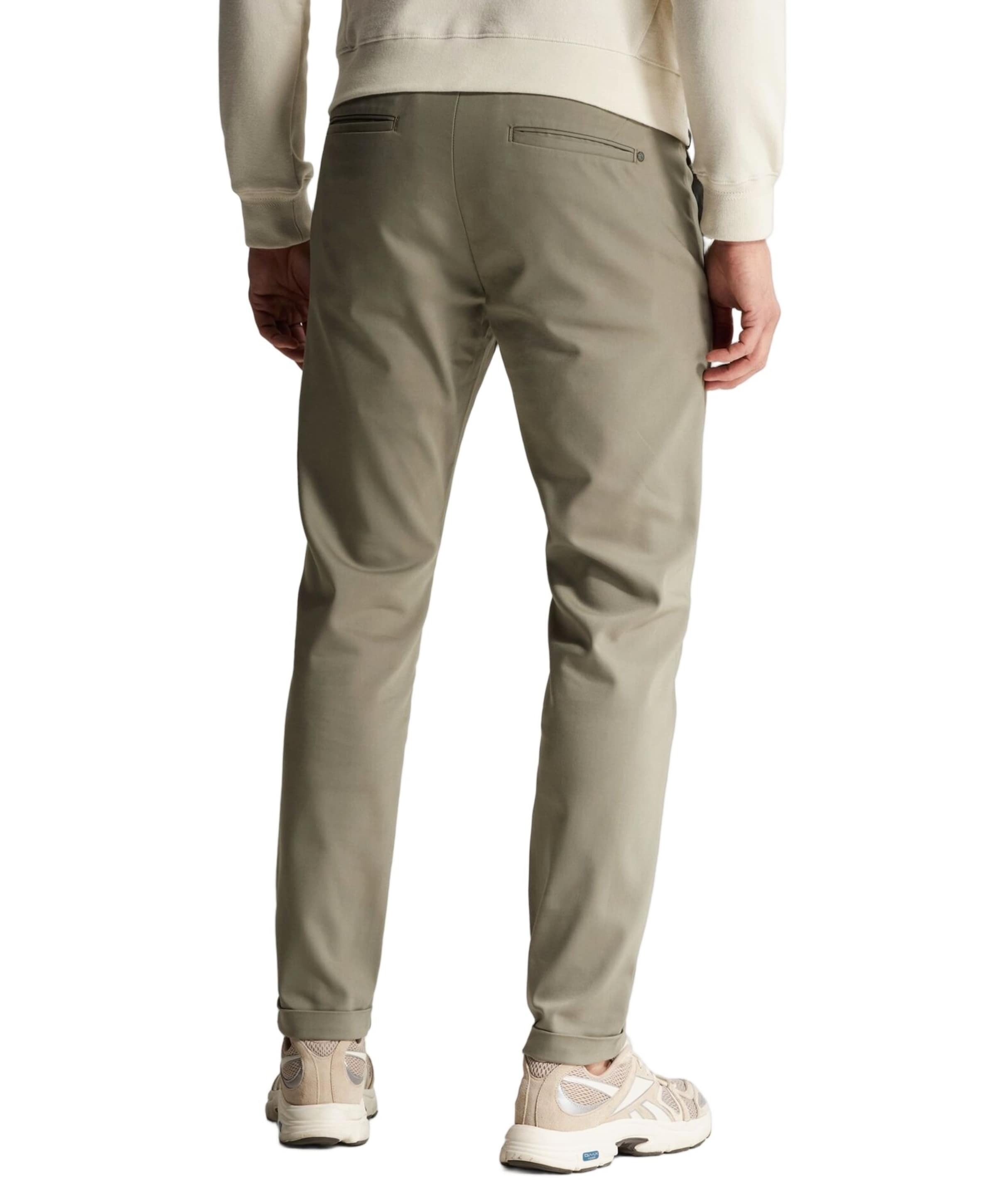 Cast Iron CYLAS CHINO MEGDA POWER heren broek groen