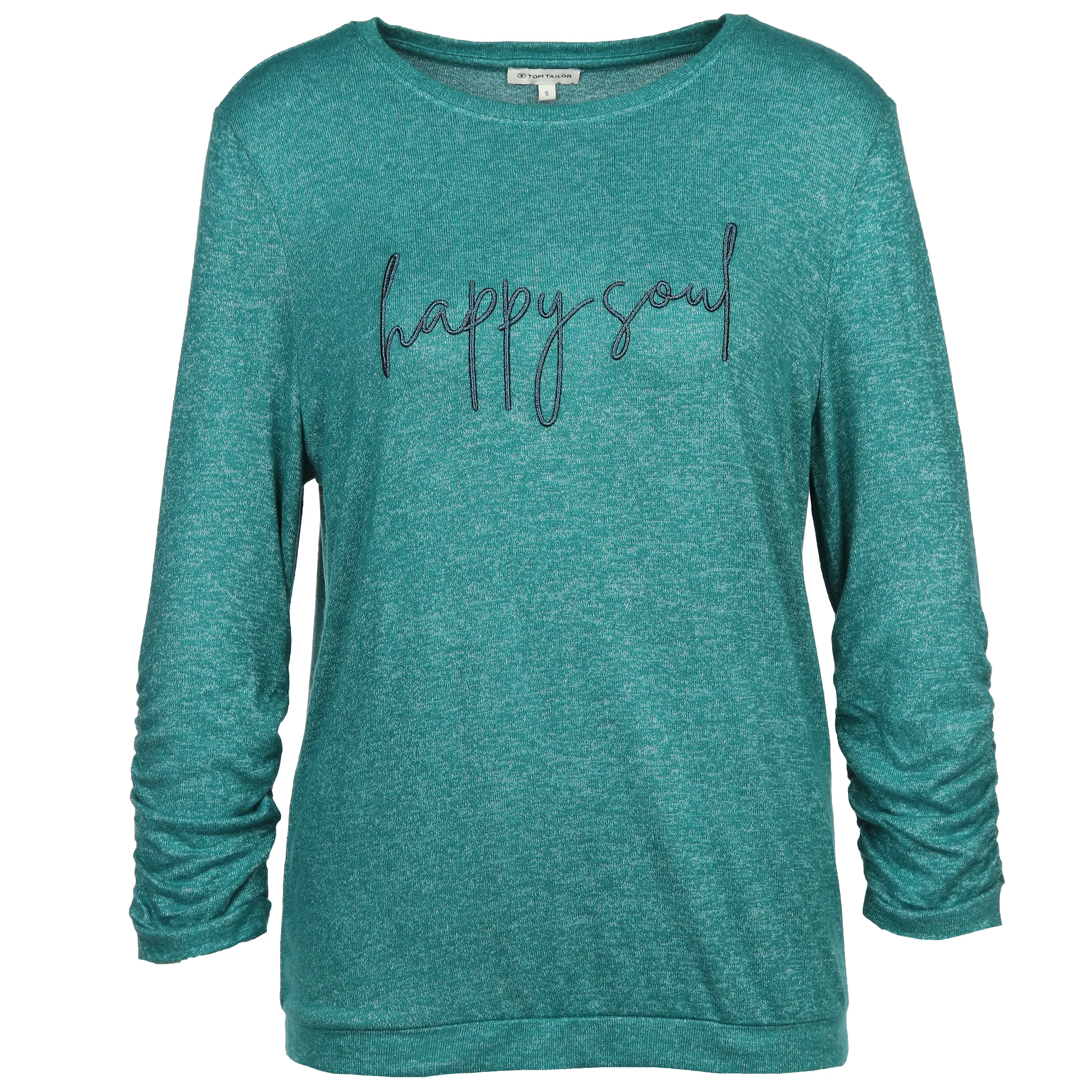 Damen Shirt mit Glitzerstickerei