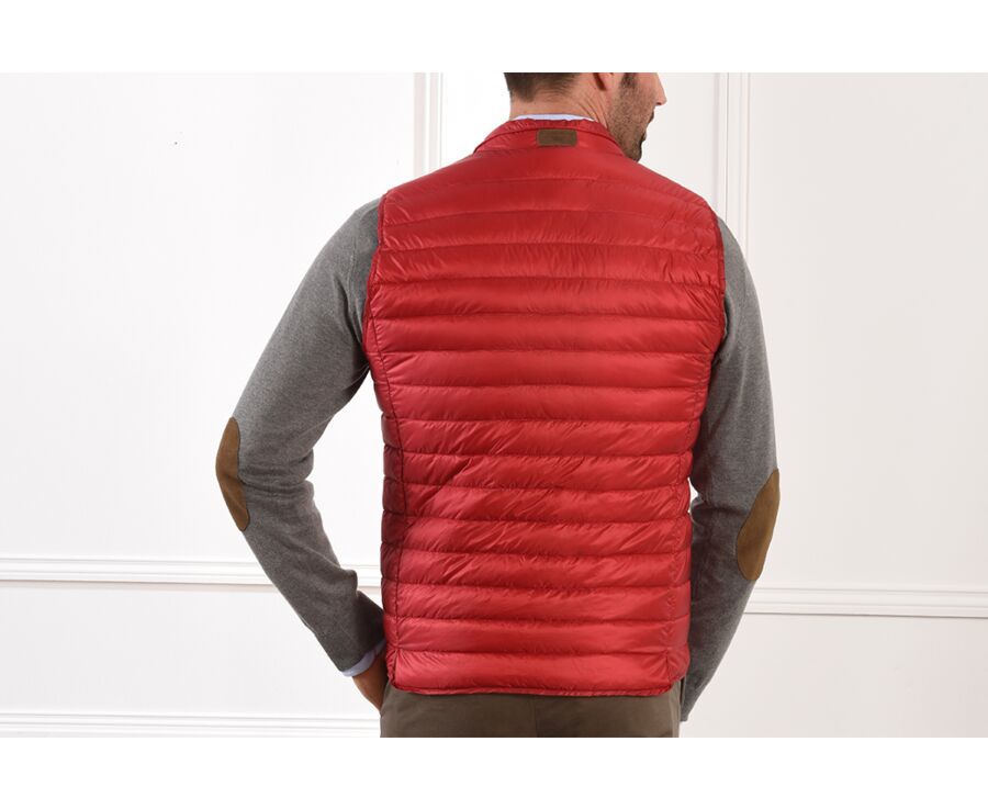 Doudoune sans manches homme Rouge - NIELS