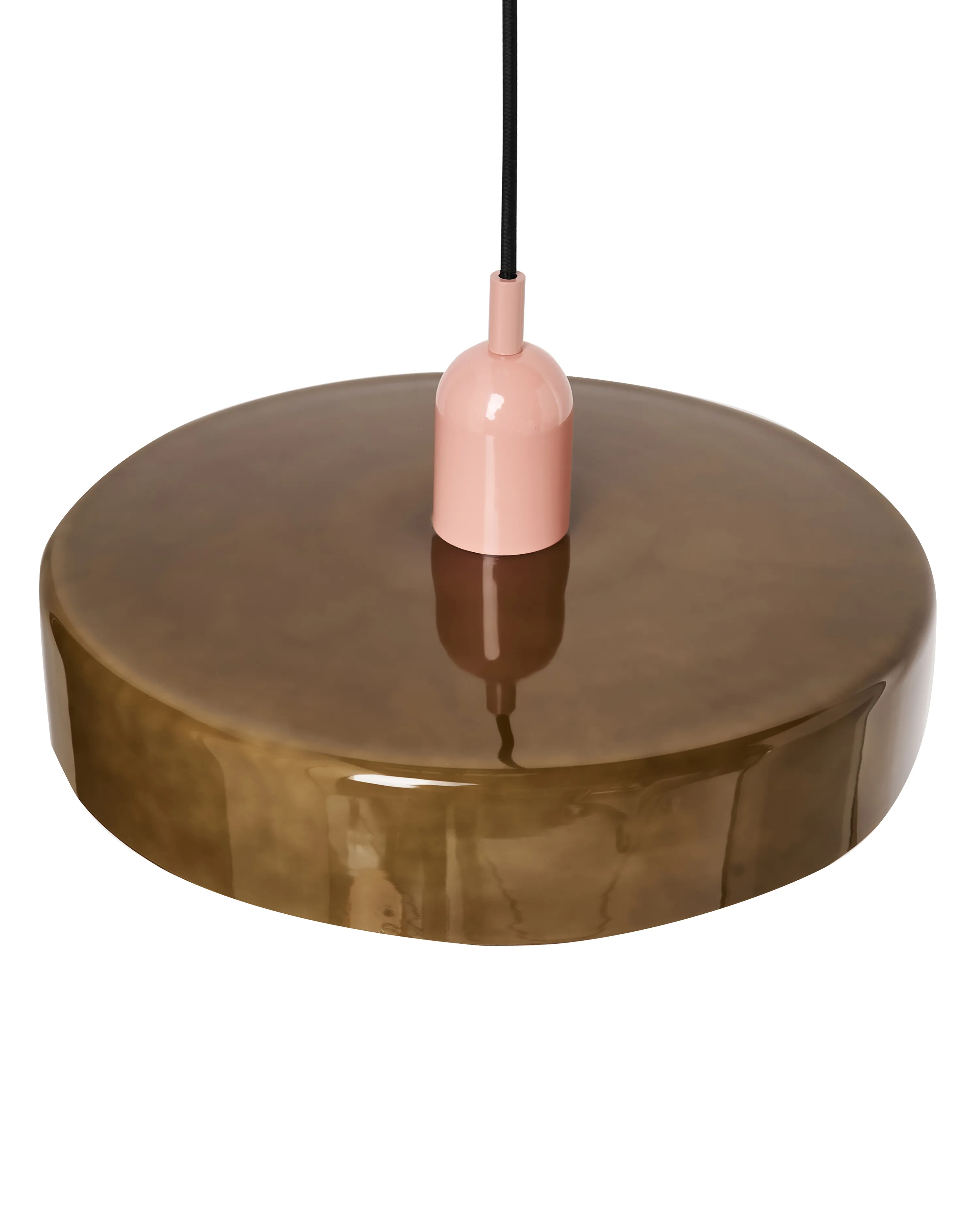 Hanglamp PAALA Glas Olijfgroen
