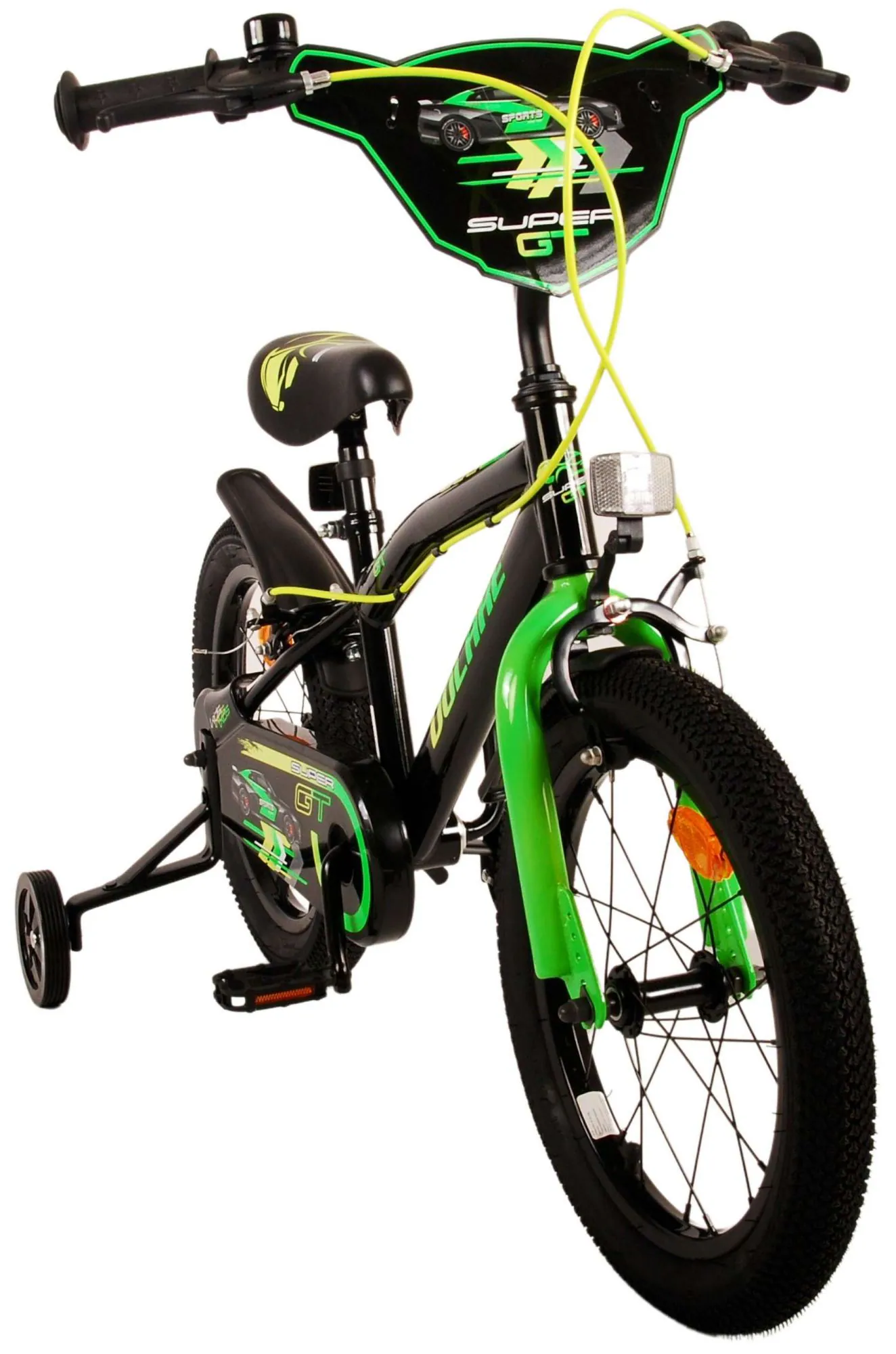 Kinderfahrrad Super GT Fahrrad für Jungen 16 Zoll Kinderrad in Grün