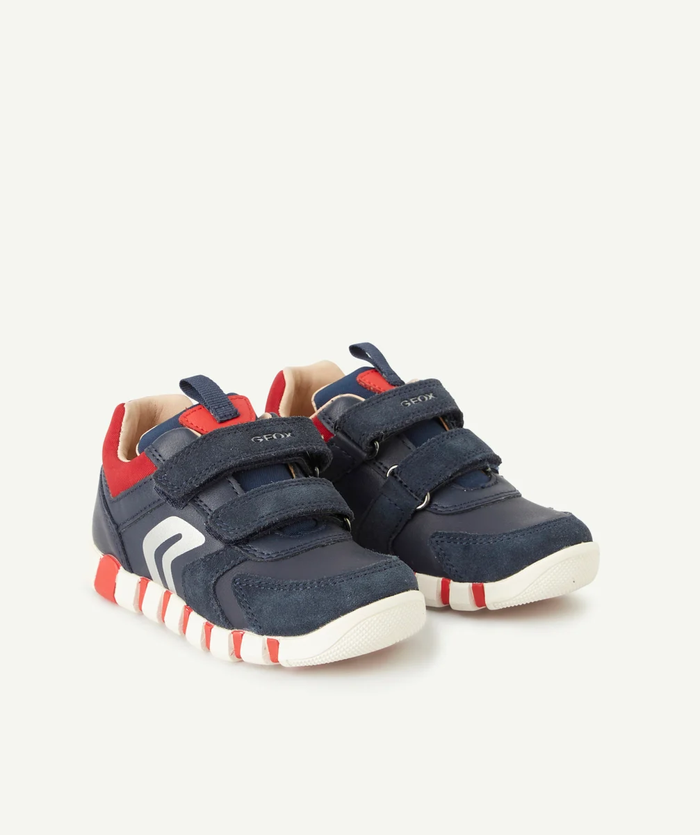GEOXBASKETS IUPIDOO BÉBÉ GARÇON ROUGE BLEU