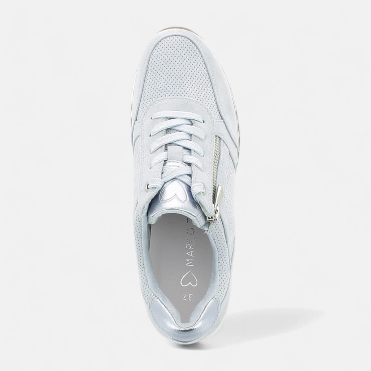 Baskets basses Femme bleu ciel