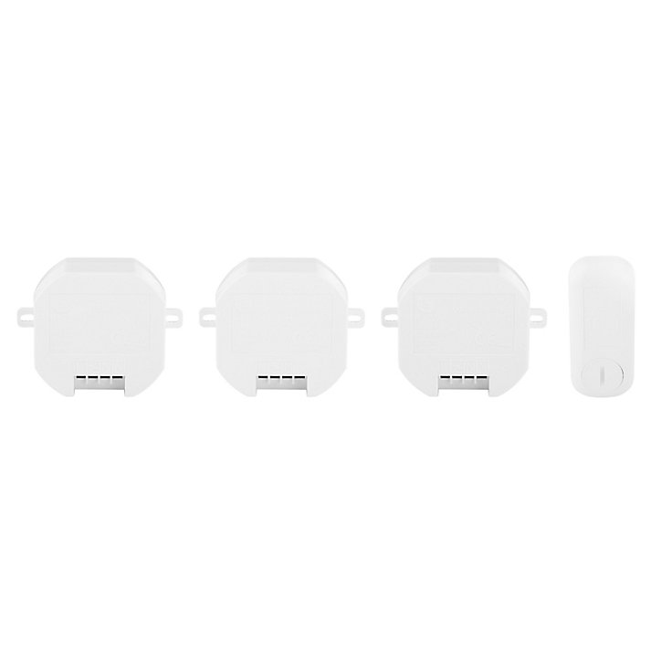 Pack 3 modules + 1 télécommande intérieurs