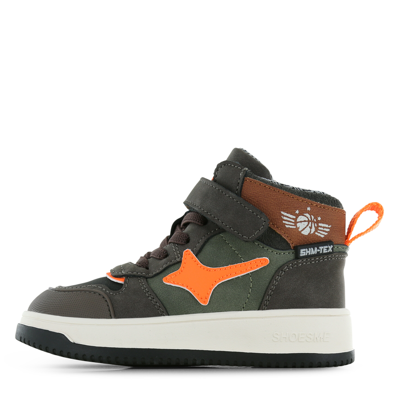 Shoesme Water-Proof bruine sneaker Microfiber nubuck | Jongens schoenen